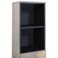 vidaXL Ντουλάπι Μπάνιου Γκρι 38 x 33 x 160 εκ. Στερεό ξύλο μάνγκο