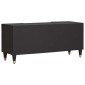vidaXL Ντουλάπι TV Μαύρο 105 x 33 x 46 εκ. Στερεό ξύλο μάνγκο