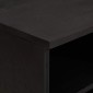 vidaXL Ντουλάπι TV με συρτάρι Μαύρο 80 x 33 x 46 εκ Στερεό ξύλο μάνγκο