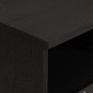 vidaXL Ντουλάπι TV Μαύρο 100 x 33 x 46 εκ Στερεό ξύλο μάνγκο
