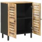 vidaXL Ντουλάπες Αποθήκευσης 60 x 33 x 75 cm Στερεό ξύλο μάνγκο Φυσικό