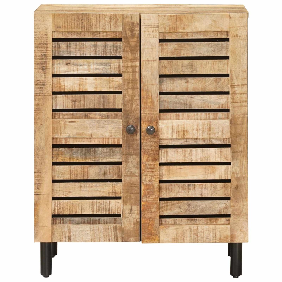 vidaXL Ντουλάπες Αποθήκευσης 60 x 33 x 75 cm Στερεό ξύλο μάνγκο Φυσικό