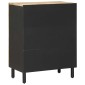 vidaXL Ντουλάπες Αποθήκευσης 60 x 33 x 75 cm Στερεό ξύλο μάνγκο Φυσικό