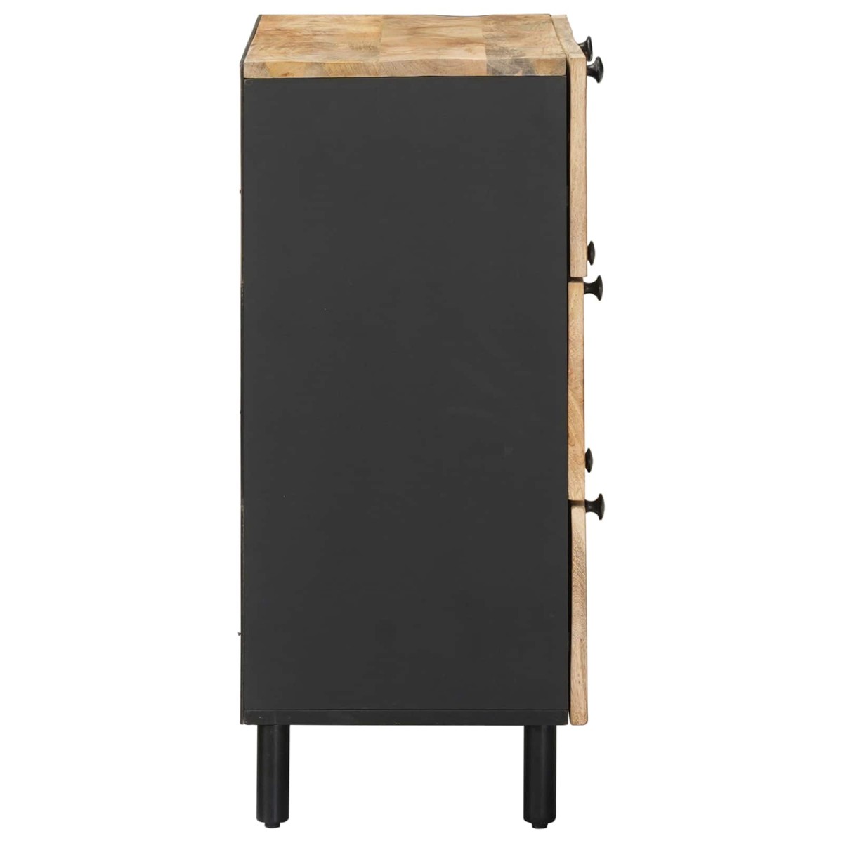 vidaXL Ντουλάπες Αποθήκευσης 60 x 33 x 75 cm Στερεό ξύλο μάνγκο Φυσικό