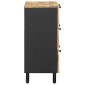 vidaXL Ντουλάπες Αποθήκευσης 60 x 33 x 75 cm Στερεό ξύλο μάνγκο Φυσικό