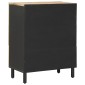 vidaXL Ντουλάπες Αποθήκευσης 60 x 33 x 75 cm Στερεό ξύλο μάνγκο Φυσικό