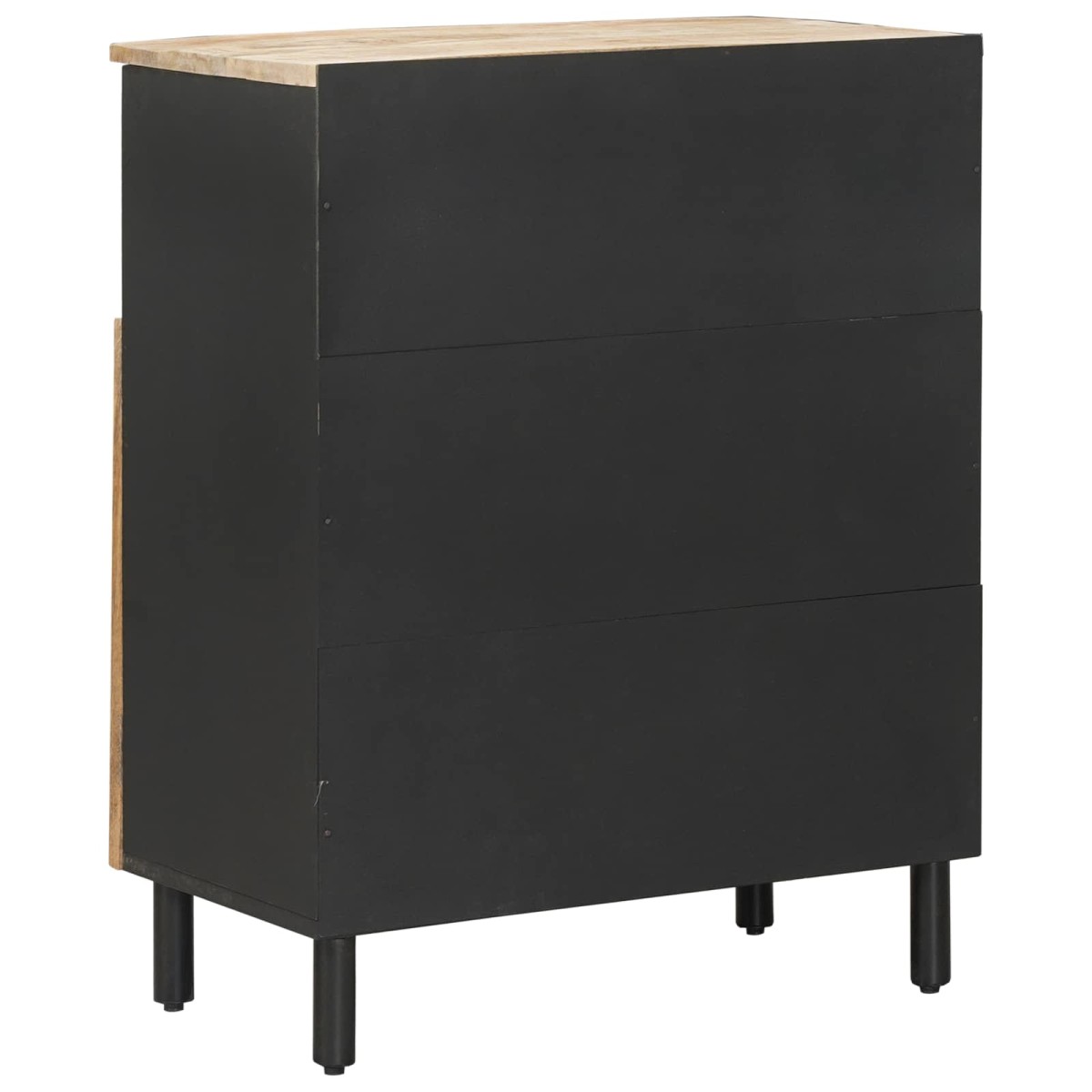 vidaXL Ντουλάπες Αποθήκευσης Φυσικό 60 x 33 x 75 cm Στερεό ξύλο μάνγκο