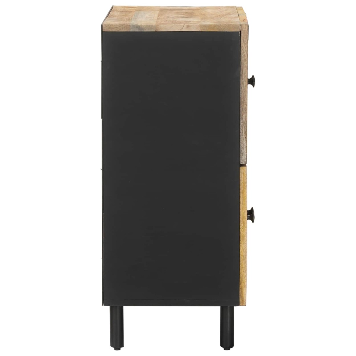 vidaXL Ντουλάπες Αποθήκευσης Φυσικό 60 x 33 x 75 cm Στερεό ξύλο μάνγκο