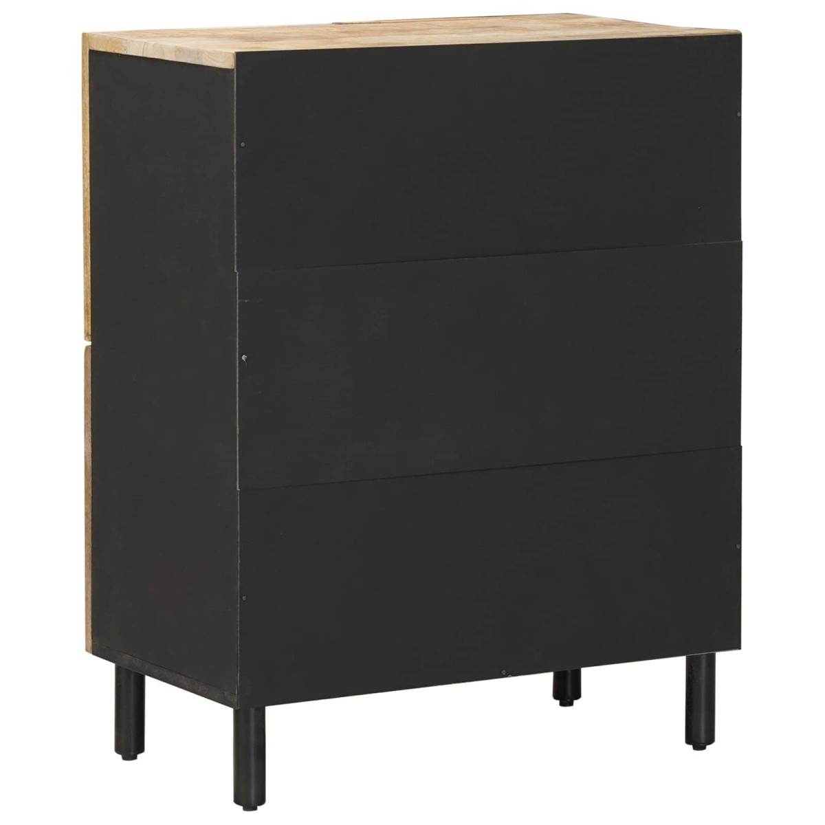 vidaXL Ντουλάπες Αποθήκευσης Φυσικό 60 x 33 x 75 cm Στερεό ξύλο μάνγκο