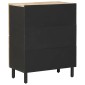 vidaXL Ντουλάπες Αποθήκευσης Φυσικό 60 x 33 x 75 cm Στερεό ξύλο μάνγκο
