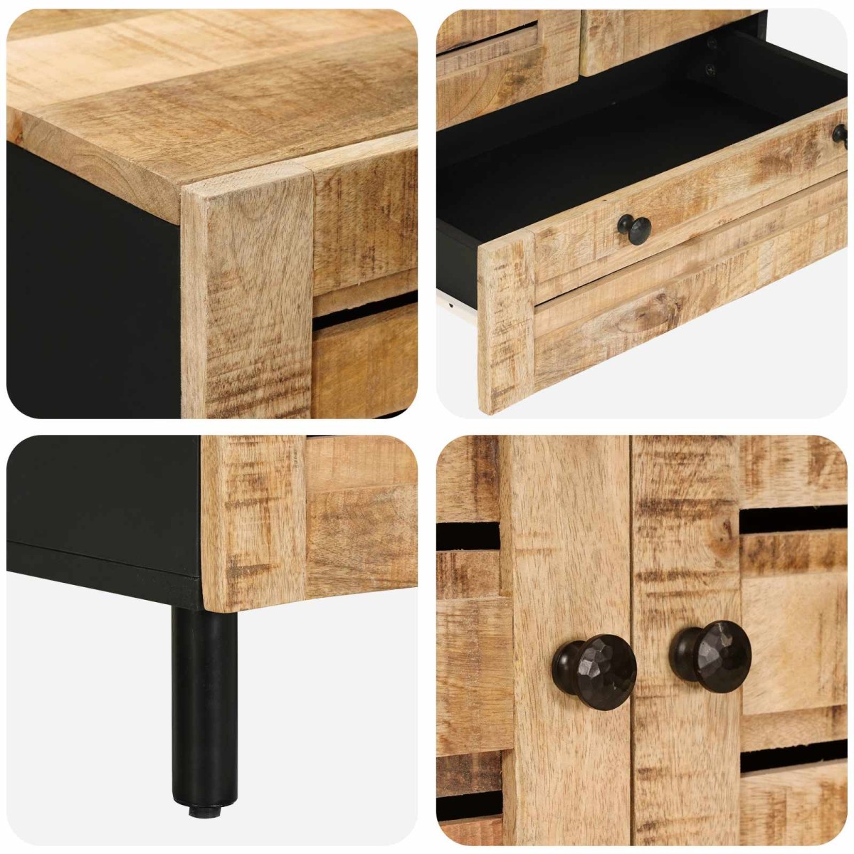 vidaXL Ντουλάπες Αποθήκευσης Φυσικό 60 x 33 x 100 εκ.