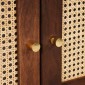 vidaXL Πλαϊνό γραφείο Καφέ 60 x 33,5 x 75 εκ. Στερεό ξύλο μάνγκο