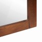 vidaXL Καθρέφτης Ορθογώνιος Καφέ και Ασημί 50 x 2,5 x 70 εκ