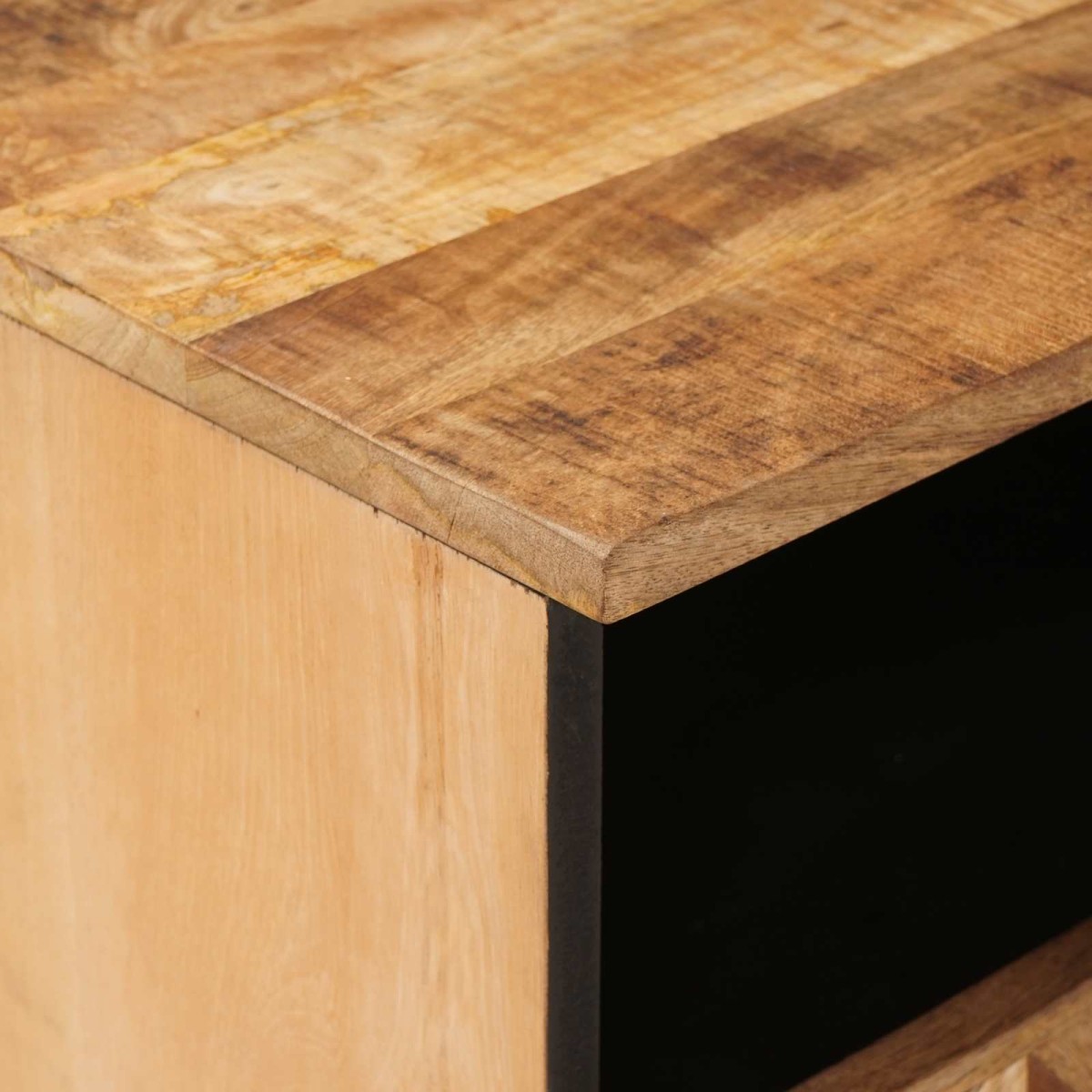 vidaXL Κομοδίνο Καφέ 50 x 33 x 60 εκ Στερεό ξύλο μάνγκο