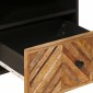 vidaXL Κομοδίνο Καφέ 50 x 33 x 60 εκ Στερεό ξύλο μάνγκο