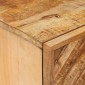 vidaXL Κρεμαστό ντουλάπι Καφέ 38 x 33,5 x 48 εκ. Στερεό ξύλο μάνγκο