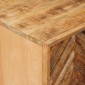 vidaXL Ντουλάπες Αποθήκευσης Καφέ 90 x 33,5 x 75 εκ Στερεό ξύλο μάνγκο