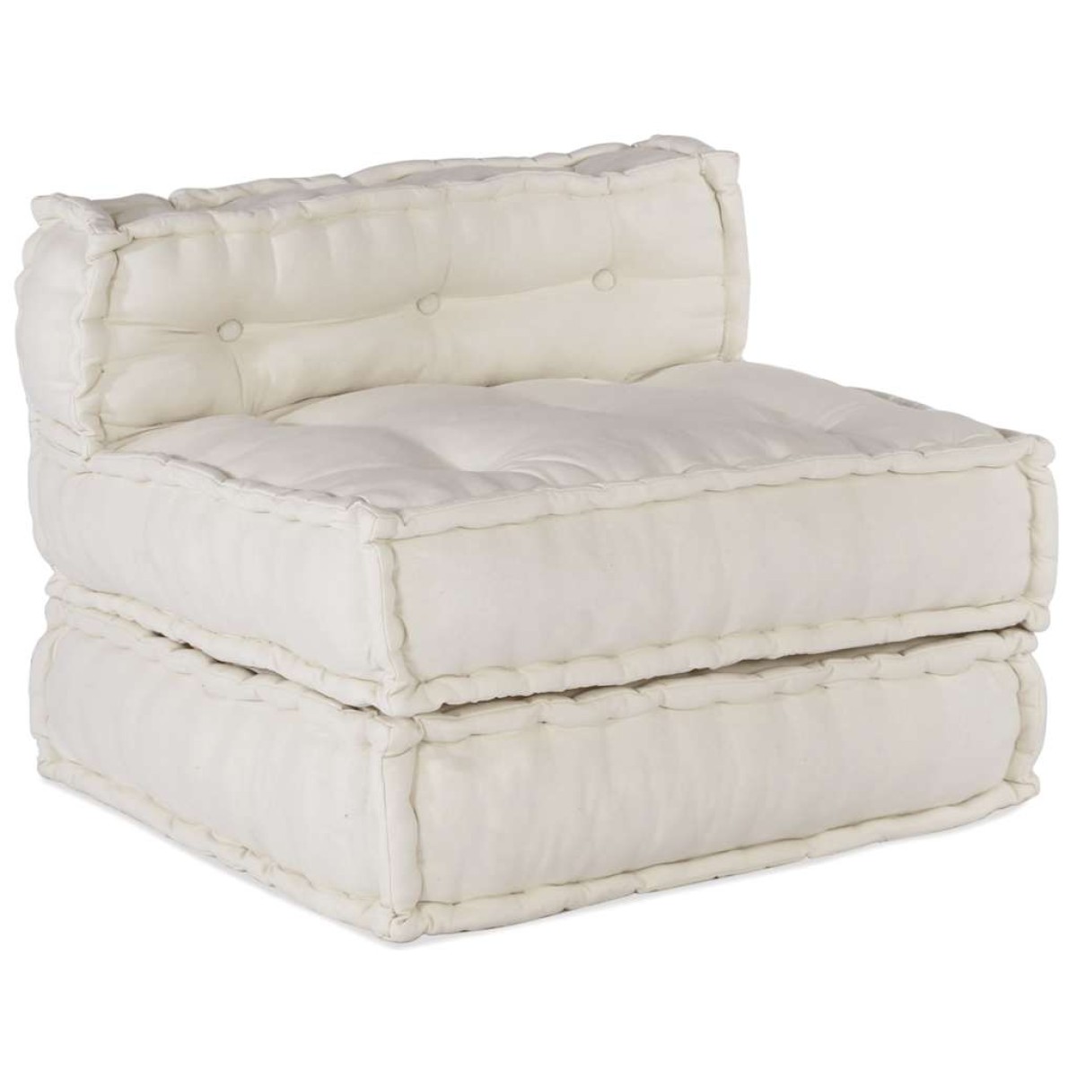 vidaXL Μοντέρνο Καναπέ-Σετ Κρεβάτιου Ύφασμα 70x70x54 εκ., Μπεζ