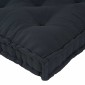 vidaXL Μαξιλάρι για καναπέ παλέτας Ανθρακί 120 x 80 x 12 cm Ύφασμα