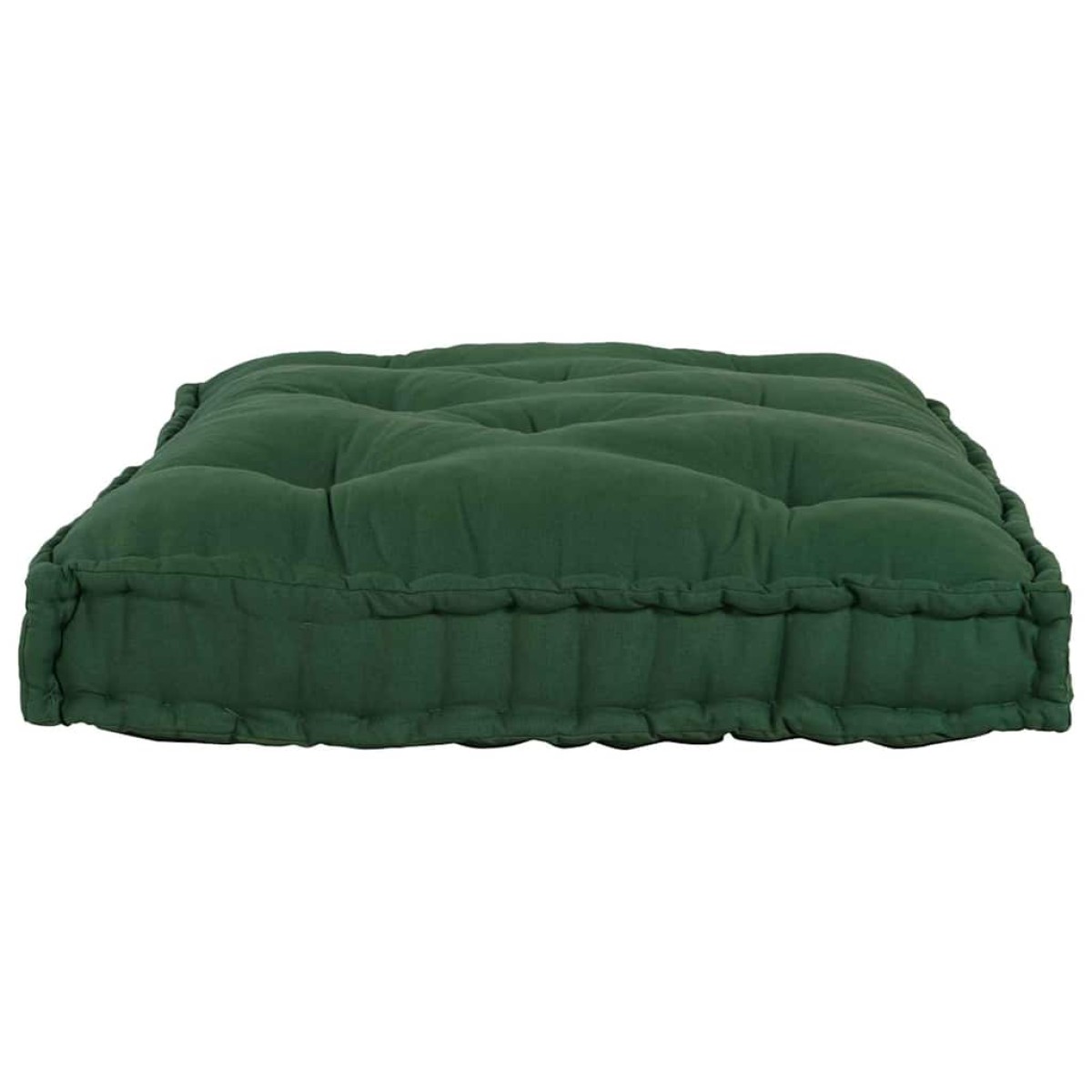 vidaXL Μαξιλάρι για καναπέ παλέτας Πράσινο 120 x 80 x 12 cm Ύφασμα