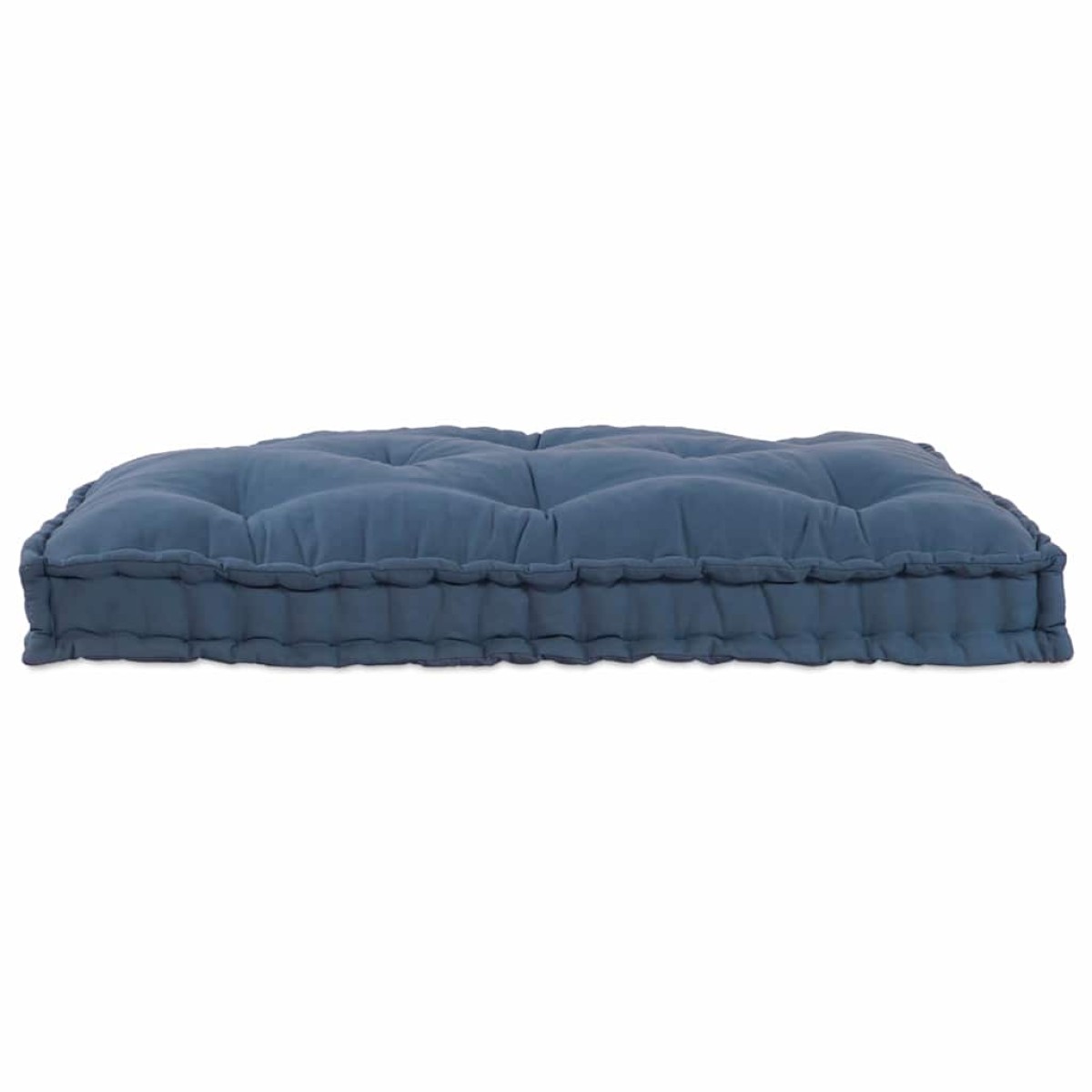 vidaXL Μαξιλάρι για καναπέ παλέτας Ινδικο 120 x 80 x 12 cm Ύφασμα