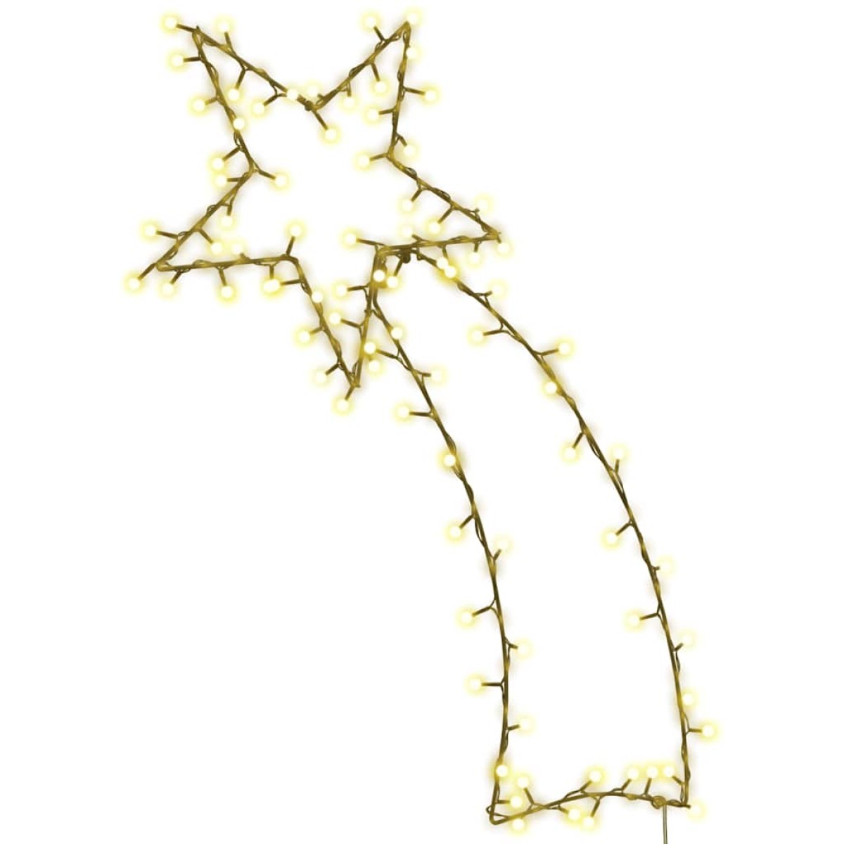 vidaXL Χριστουγεννιάτικα Φωτάκια Shooting Star Silhouette 115 LED