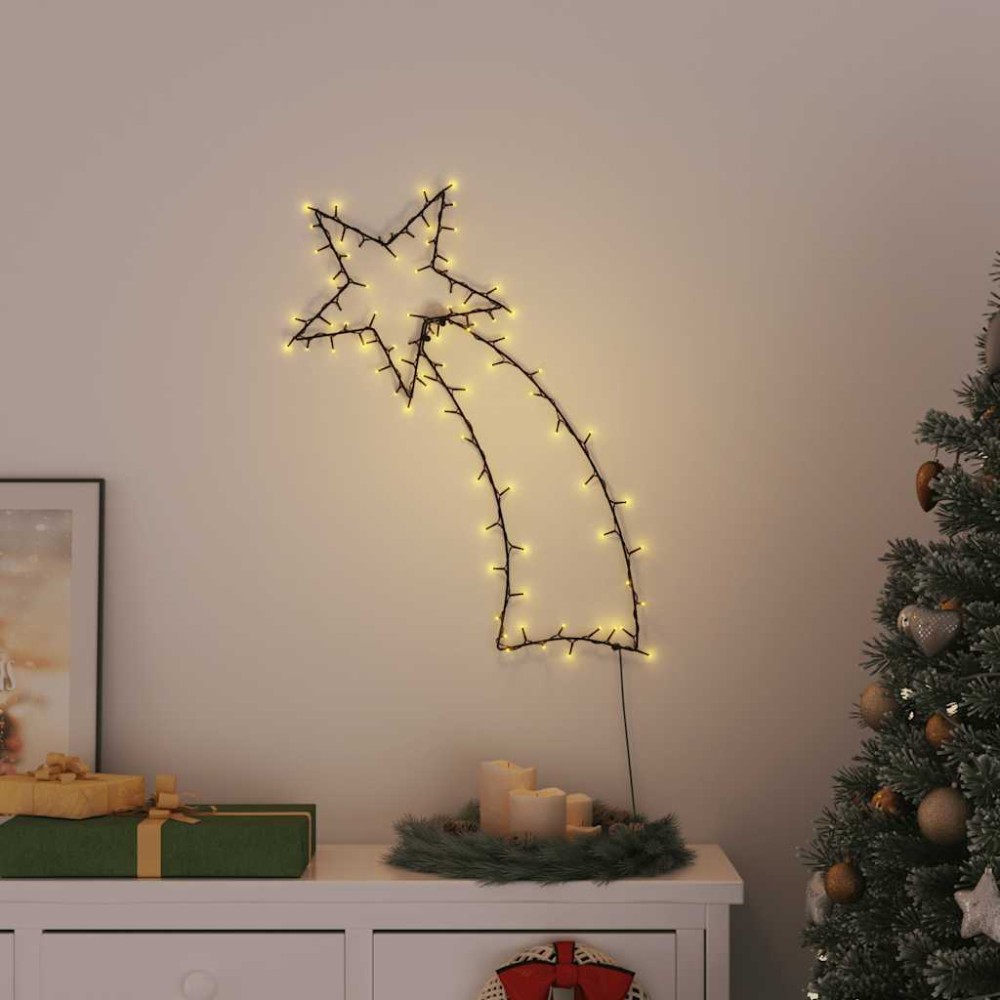 vidaXL Χριστουγεννιάτικα Φωτάκια Shooting Star Silhouette 115 LED