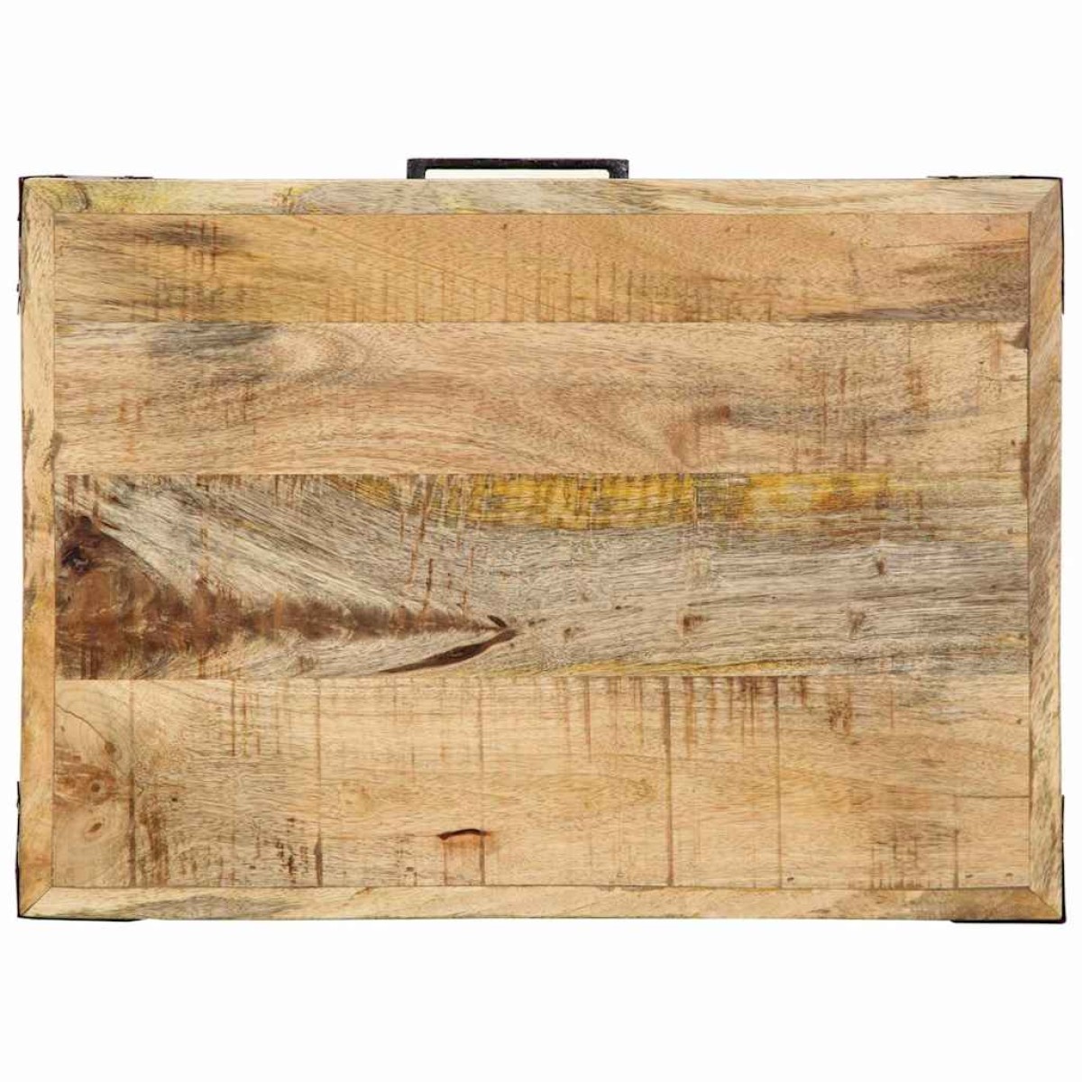 vidaXL Καρότσι Κουζίνας Καφέ 55 x 40 x 80 εκ. Στερεό ξύλο μάνγκο