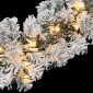 vidaXL Χριστουγεννιάτικη Γιρλάντα με Φωτάκια LED Πράσινη 5 μ. από PVC