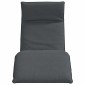 vidaXL Ξαπλώστρα Πτυσσόμενη Ανθρακί 175x54x8,5 εκ. Ύφασμα Oxford
