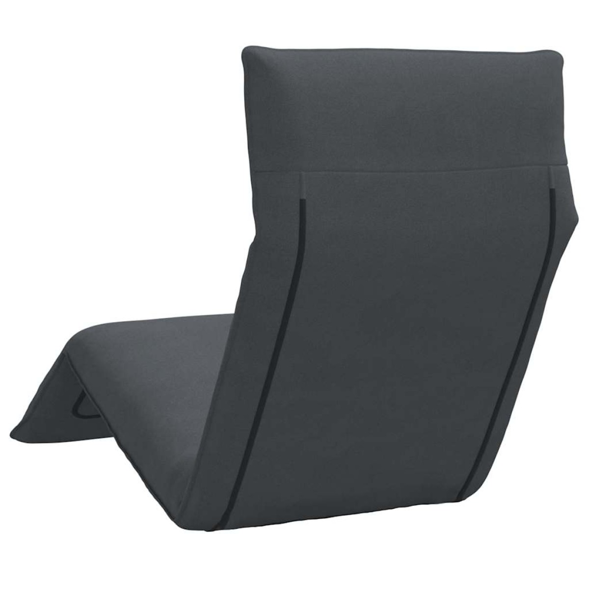 vidaXL Ξαπλώστρα Πτυσσόμενη Ανθρακί 175x54x8,5 εκ. Ύφασμα Oxford