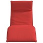 vidaXL Ξαπλώστρα Πτυσσόμενη Κόκκινη 175x54x8,5 εκ. από Ύφασμα Oxford