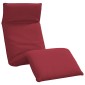 vidaXL Ξαπλώστρα Πτυσσόμενη Κόκκινη 175 x 54 x 8,5 εκ. από Ύφασμα Oxford