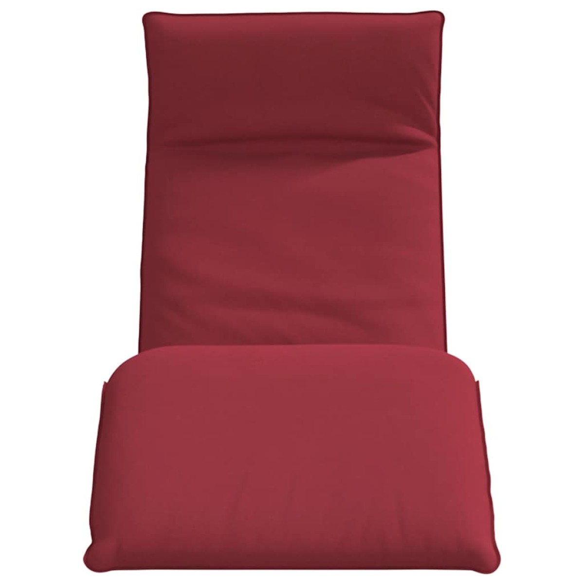 vidaXL Ξαπλώστρα Πτυσσόμενη Κόκκινη 175 x 54 x 8,5 εκ. από Ύφασμα Oxford