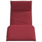 vidaXL Ξαπλώστρα Πτυσσόμενη Κόκκινη 175 x 54 x 8,5 εκ. από Ύφασμα Oxford
