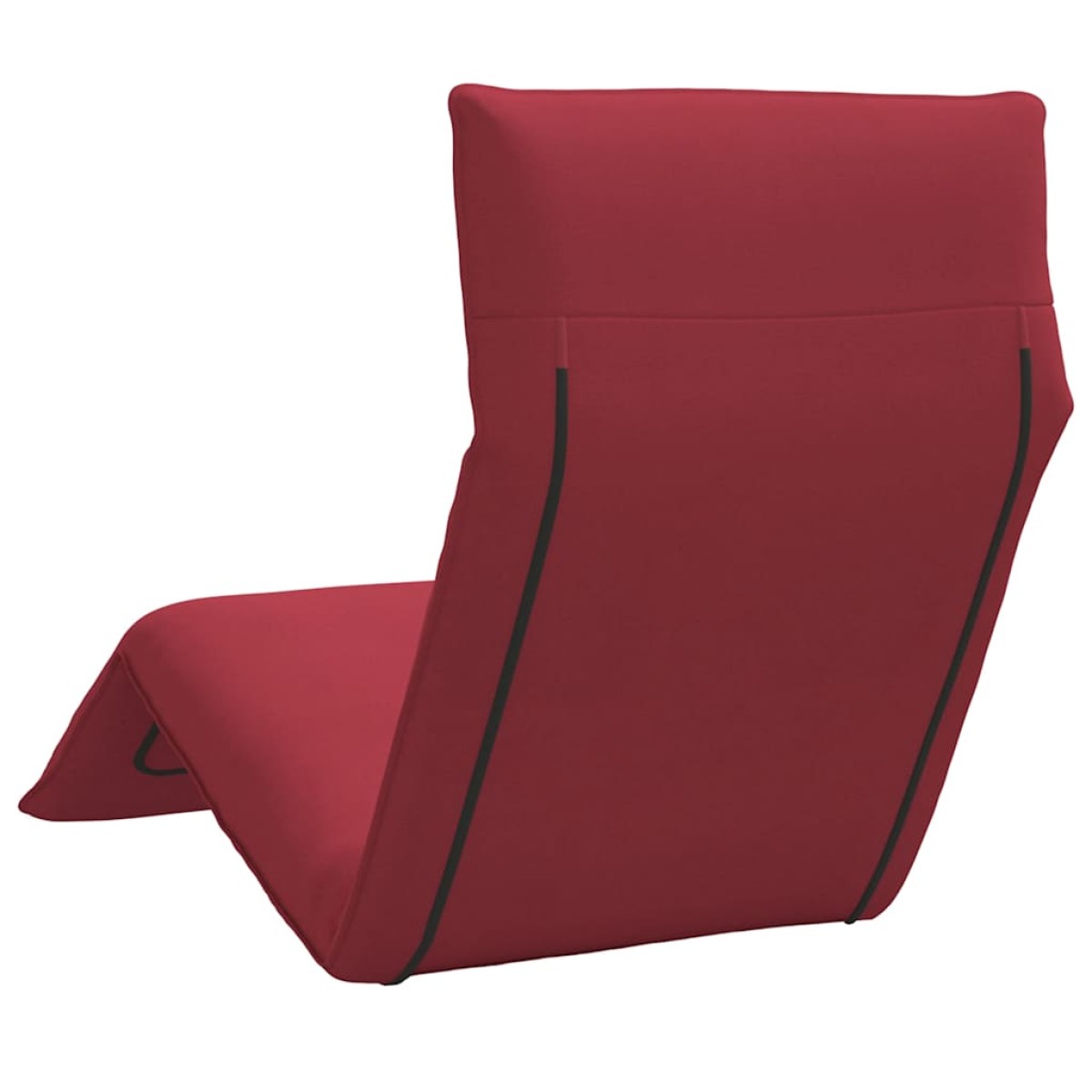 vidaXL Ξαπλώστρα Πτυσσόμενη Κόκκινη 175 x 54 x 8,5 εκ. από Ύφασμα Oxford