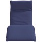 vidaXL Ξαπλώστρα Πτυσσόμενη Μπλε 175x54x8,5 εκ. από Ύφασμα Oxford