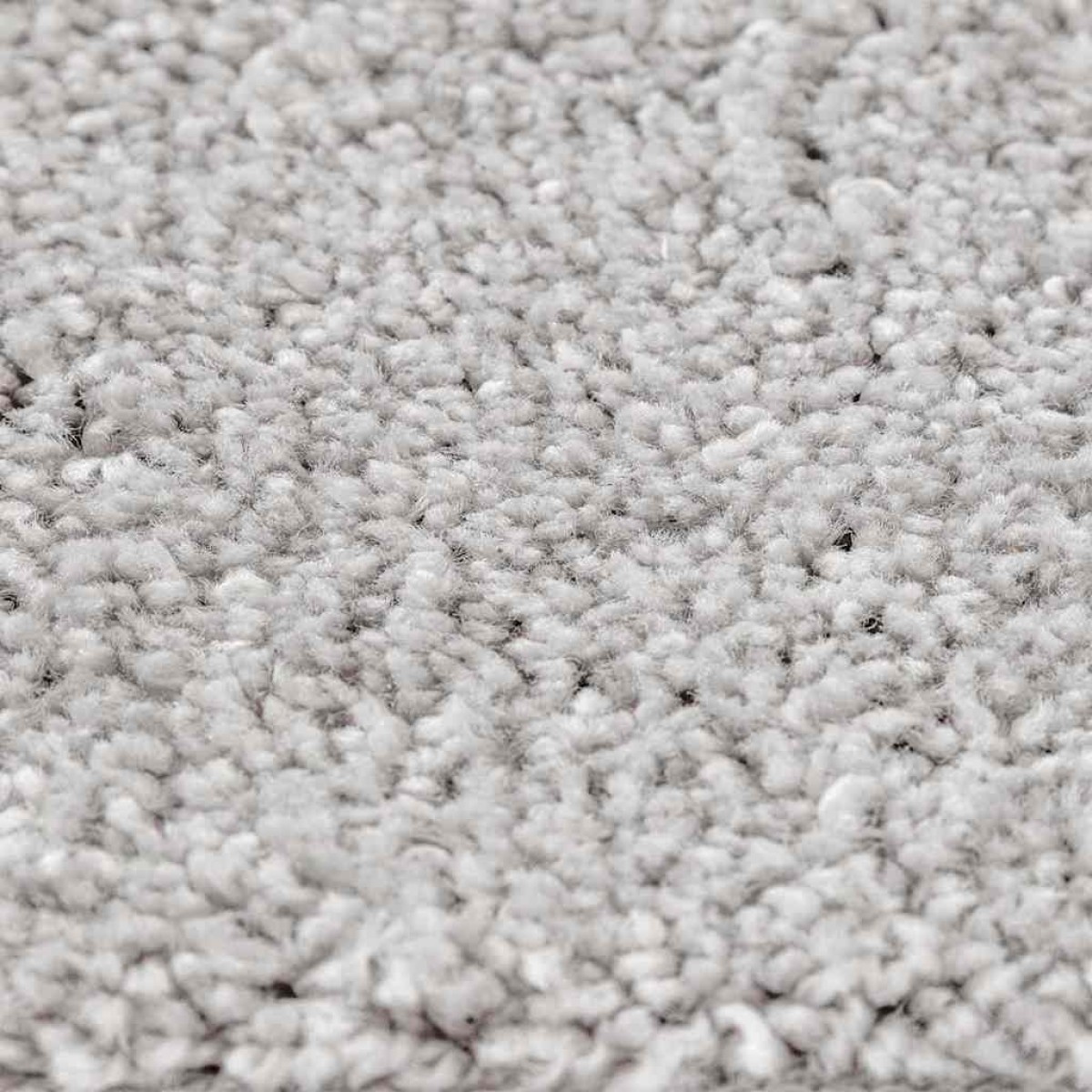 vidaXL Αντιολισθητικό Σαγκί Χαλάκι Γκρι 160 x 160 cm PP