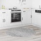 vidaXL Αντιολισθητικό Σαγκί Χαλάκι Γκρι 120 x 120 cm PP