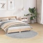vidaXL Αντιολισθητικό Σαγκί Χαλάκι Γκρι 160 x 160 cm PP