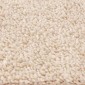 vidaXL Αντιολισθητικό Σαγκί Χαλάκι Κρεμ 200 x 200 cm PP
