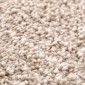 vidaXL Αντιολισθητικό Σαγκί Χαλάκι Κρεμ 120 x 120 cm PP