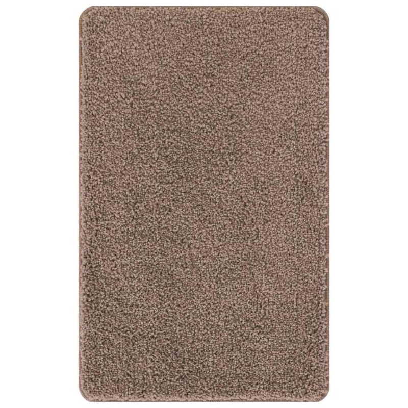 vidaXL Αντιολισθητικό μαξιλάρι μπάνιου Καφέ 50 x 80 cm PP