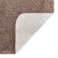 vidaXL Αντιολισθητικό μαξιλάρι μπάνιου Καφέ 50 x 80 cm PP