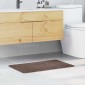 vidaXL Αντιολισθητικό μαξιλάρι μπάνιου Καφέ 50 x 80 cm PP