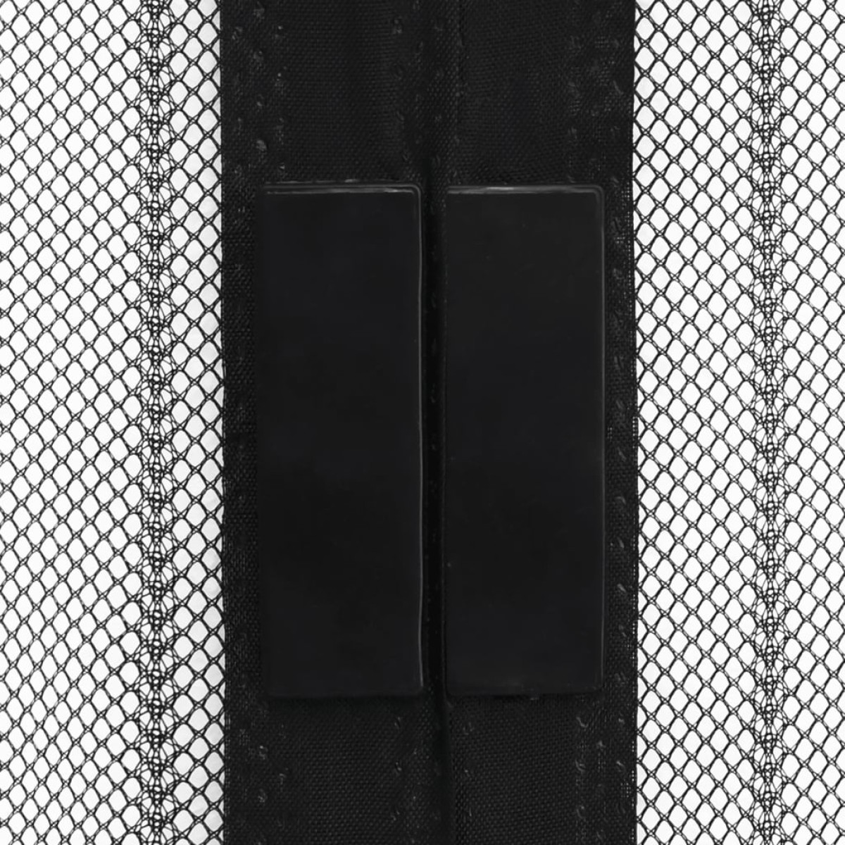 Σίτα για πόρτα με σκρατς 210 x 100 cm 2 τμχ Μαγνητική Μαύρη