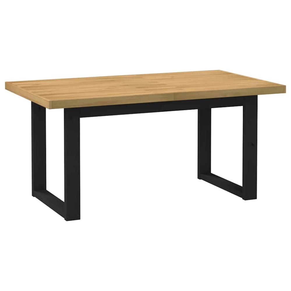 vidaXL Τραπεζαρία NOAIN με πόδια σχήματος U 160x90x75 cm