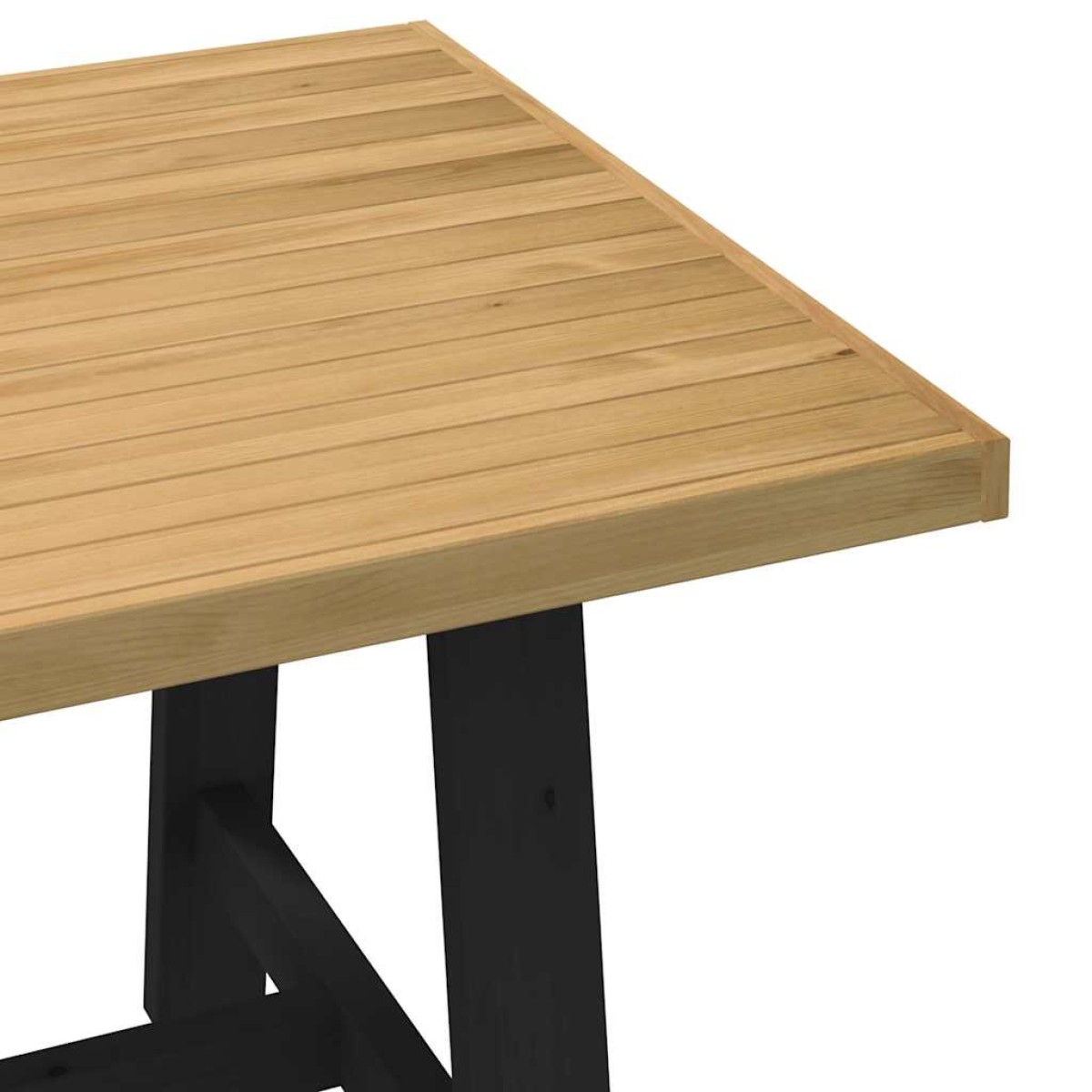vidaXL Τραπεζαρία NOAIN με Πόδια σε Σχήμα Α 180x90x75 εκ. από Μασίφ Ξύλο Πεύκου