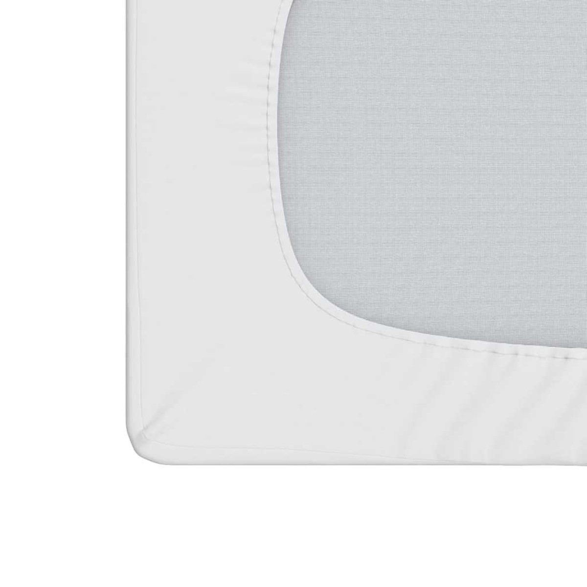 vidaXL Προστατευτικό στρώματος Λευκό 160x200 εκ. Αδιάβροχο