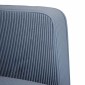 vidaXL Καναπές Loveseat Μπλε 109 εκ. ύφασμα Corduroy